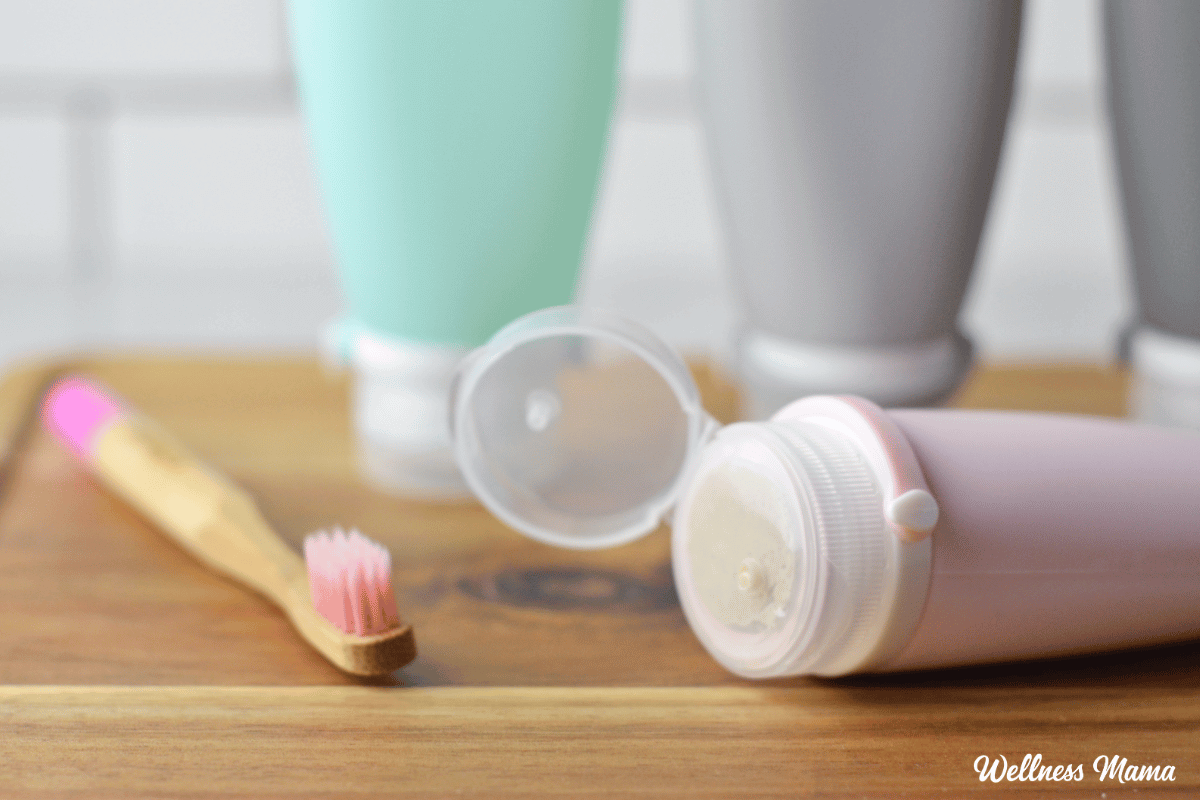 squeezable toothpaste